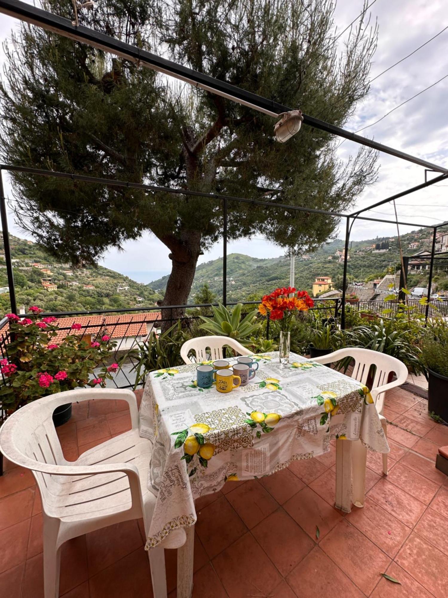 Apartamento Sanremo Mare E Relax - Affittasi "Casa Illiade" Con Parcheggio Libero, Terrazza E Wi-Fi Exterior foto