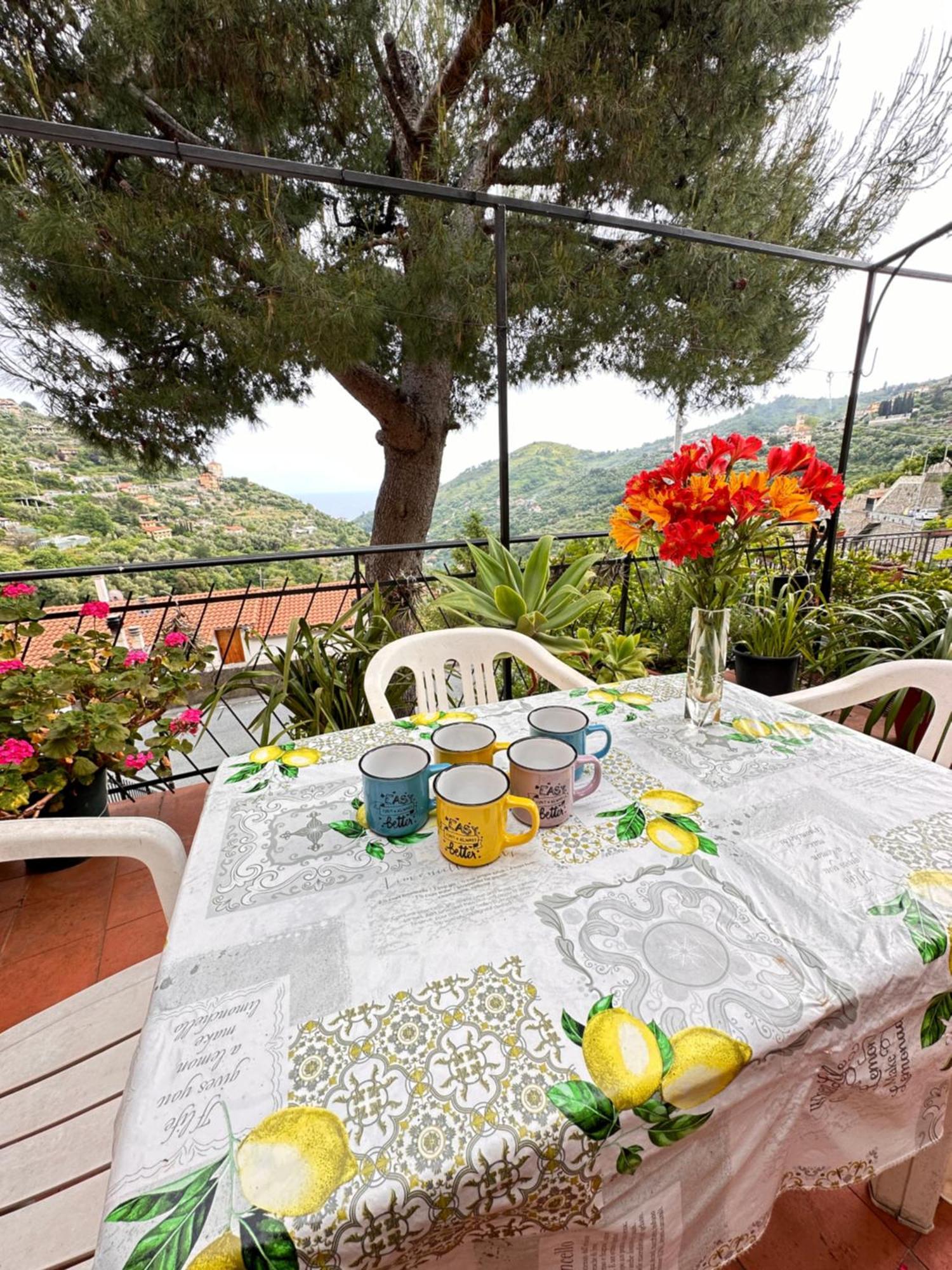 Apartamento Sanremo Mare E Relax - Affittasi "Casa Illiade" Con Parcheggio Libero, Terrazza E Wi-Fi Exterior foto